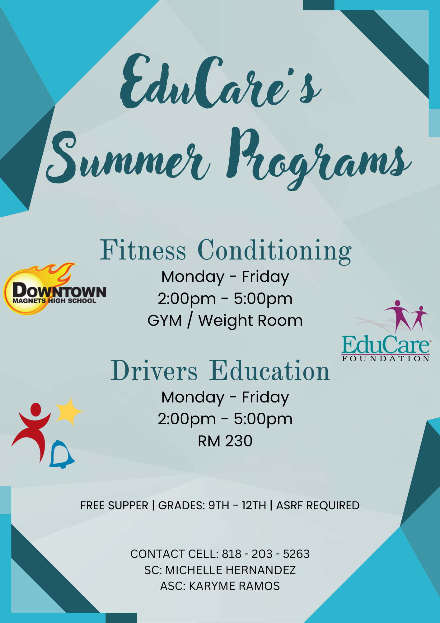 Educare Summer Programs Downtown High School