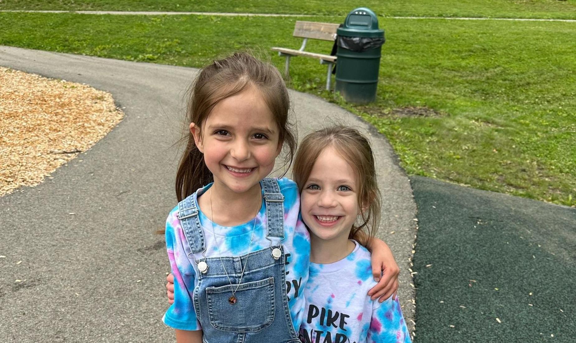 girls at the playground