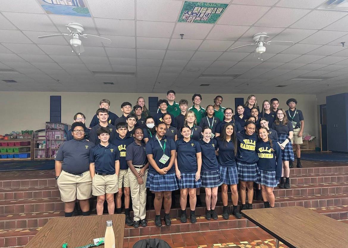 Tampa Catholic Ambassadors at Villa Madonna
