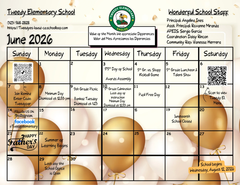 June events for the year 2026