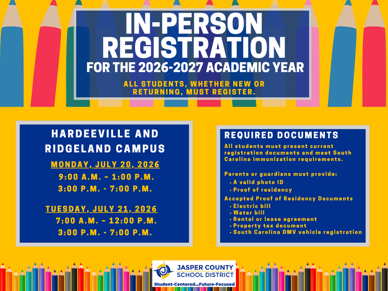 📚 Missed our first registration event? We've got you covered! Featured Photo