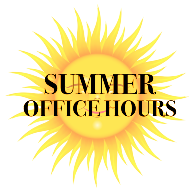 Summer Office Hours! Featured Photo