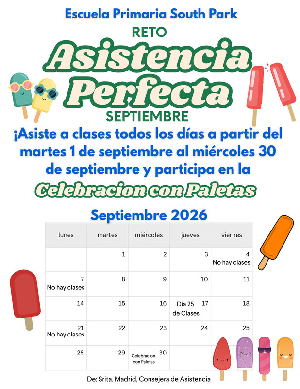 September Challenge - Spanish