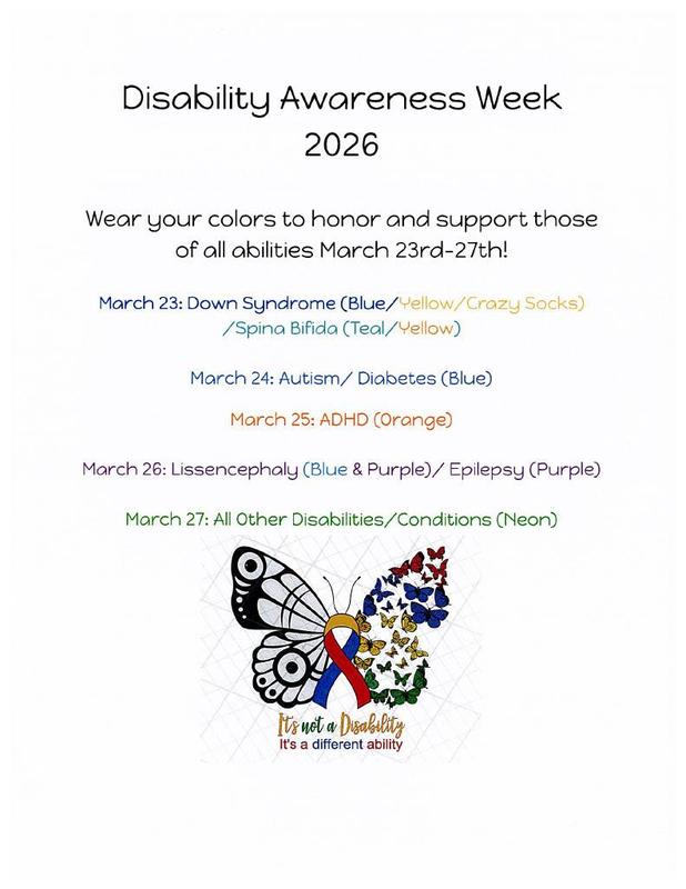 DISABILITIES AWARENESS WEEK