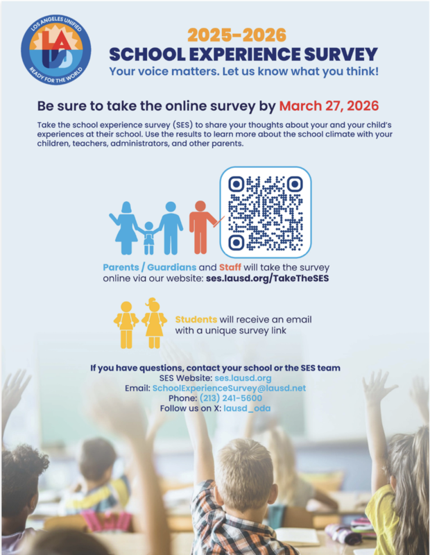 School Experience Survey