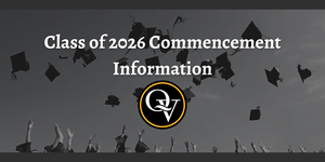 Photo announces the availability of 2026 Commencement Information