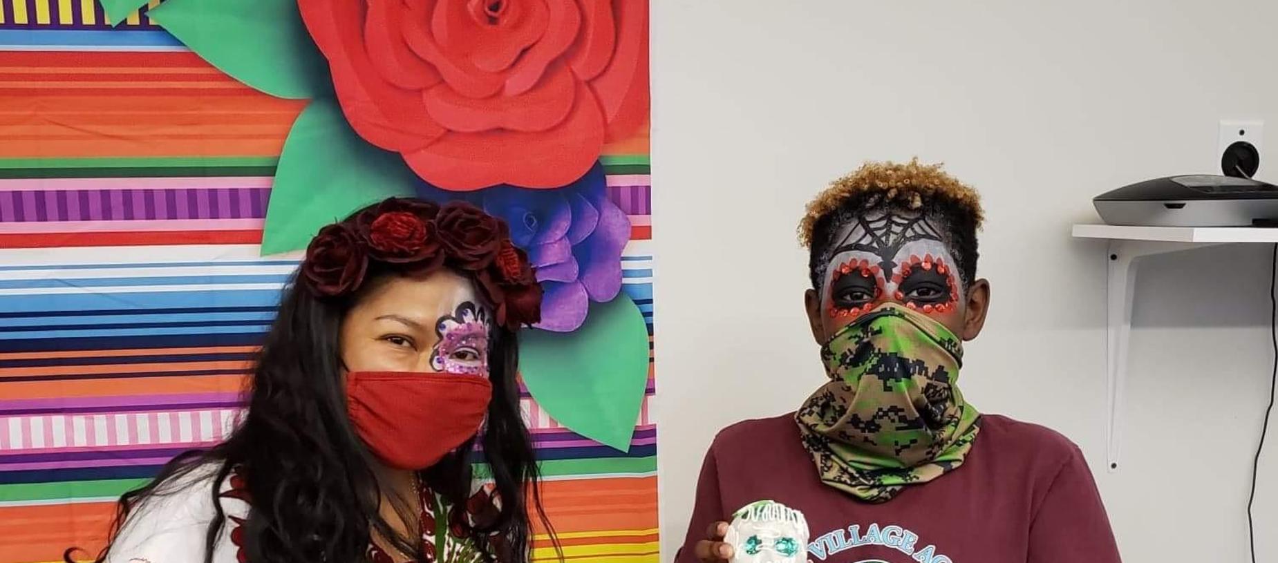 Middle School Dia de los Muertes Dress Up Day