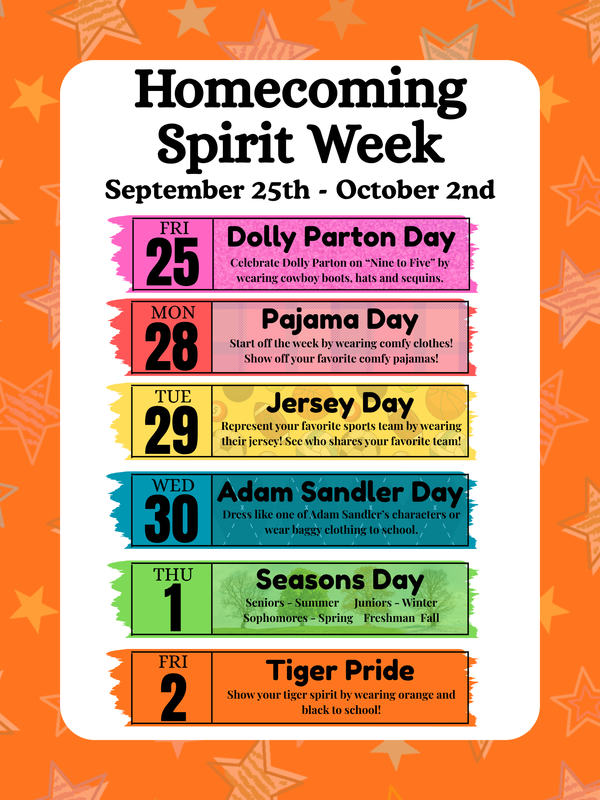 Homecoming Spirit Week Featured Photo