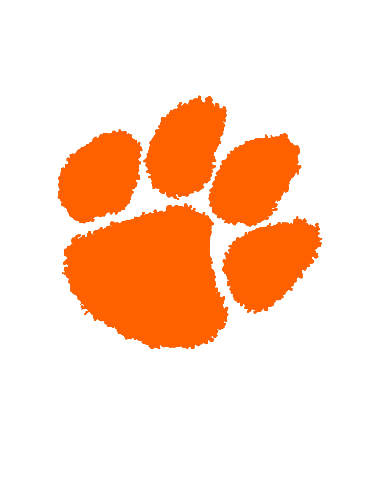 orange paw
