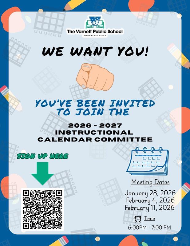 2026 - 2027 Calendar Committee Interest Survey!    Encuesta de interés para el Comité del Calendario 2026-2027