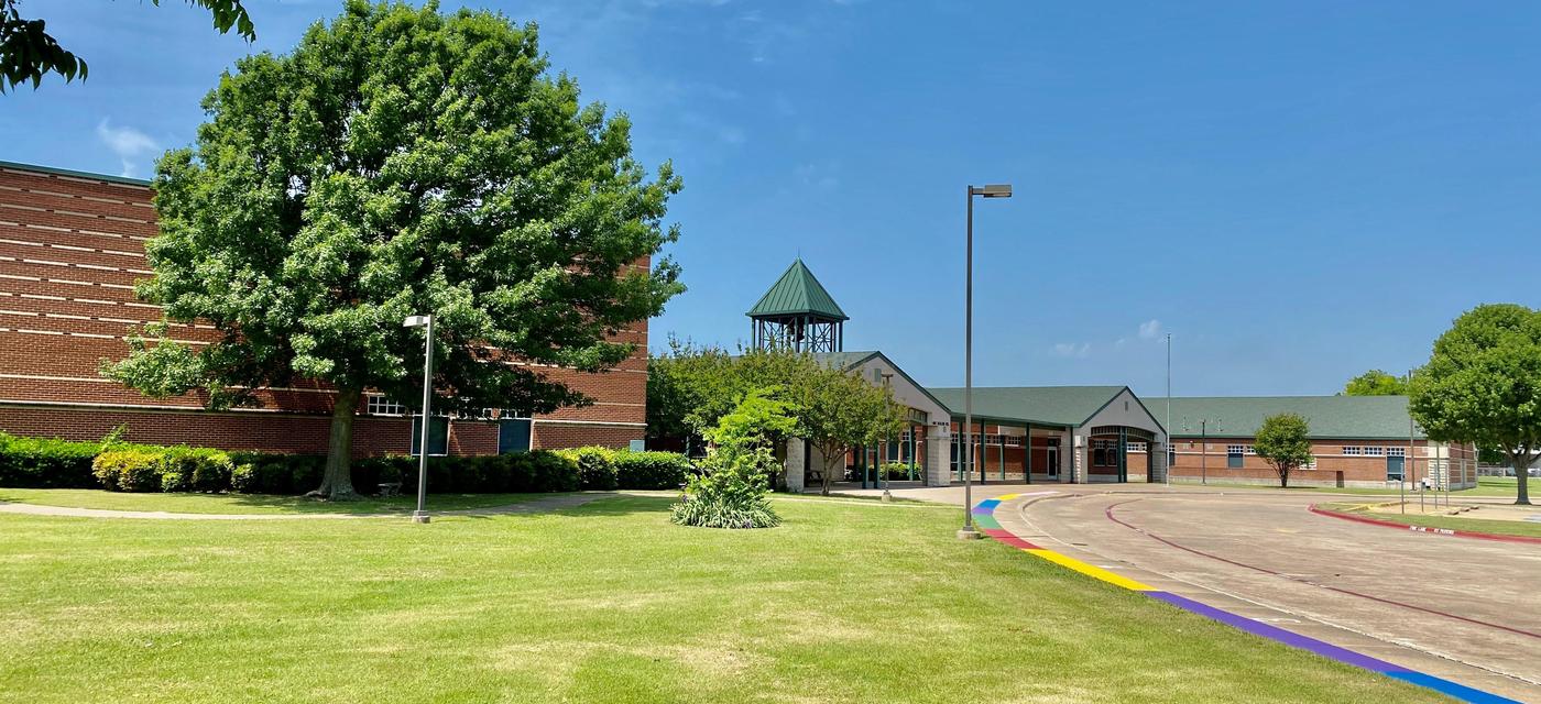 street view of campus