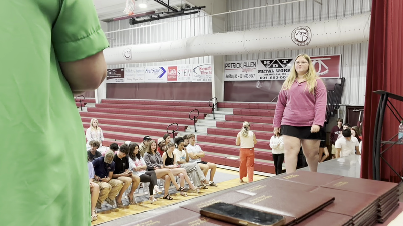 Clarkdale High School Graduation Practice