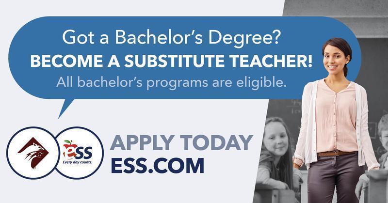 Advertisement to be a Substitute teacher in the Altoona Area School District