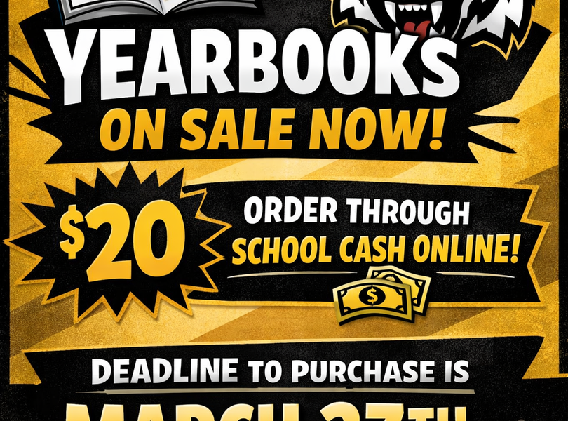Yearbook Sale!