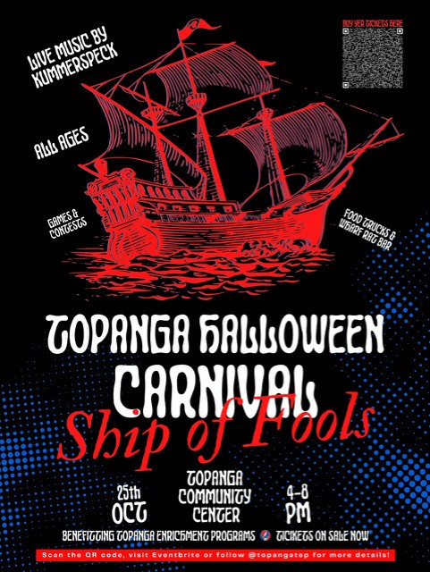 Halloween carnival flyer