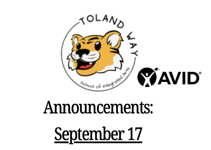 Announcement
