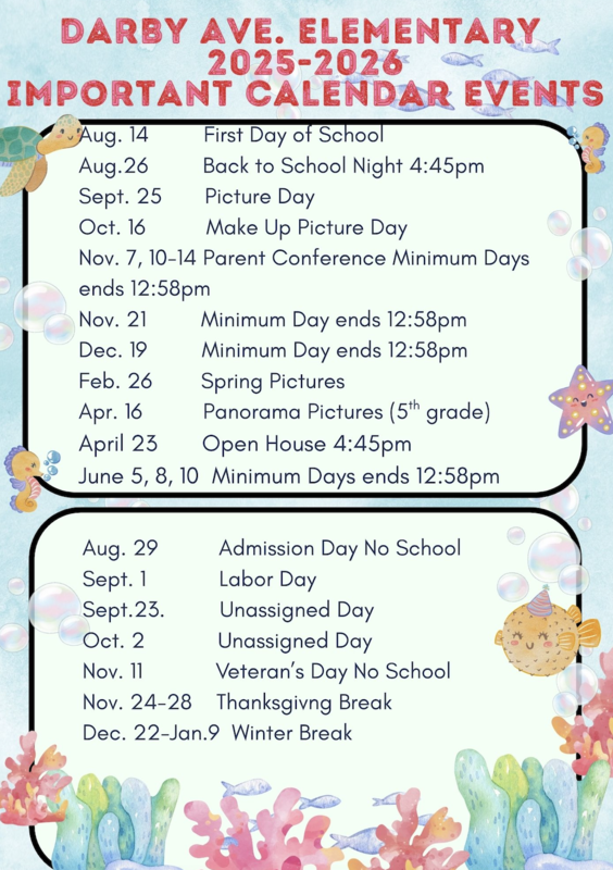 Important Dates Featured Photo
