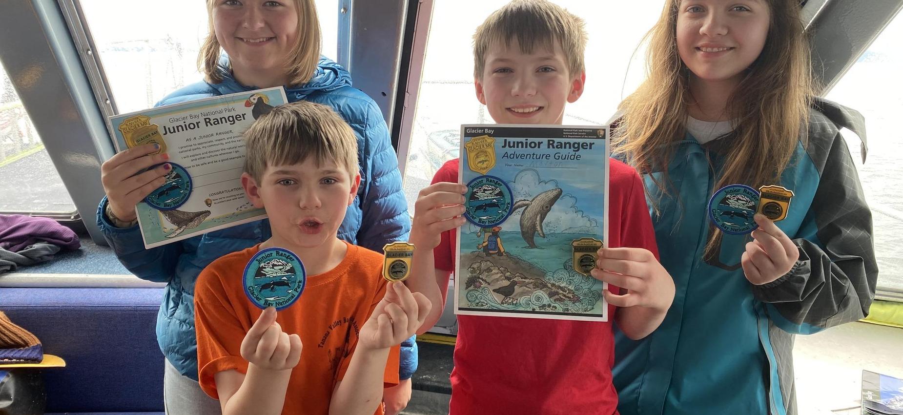 AHS students on a field trip.