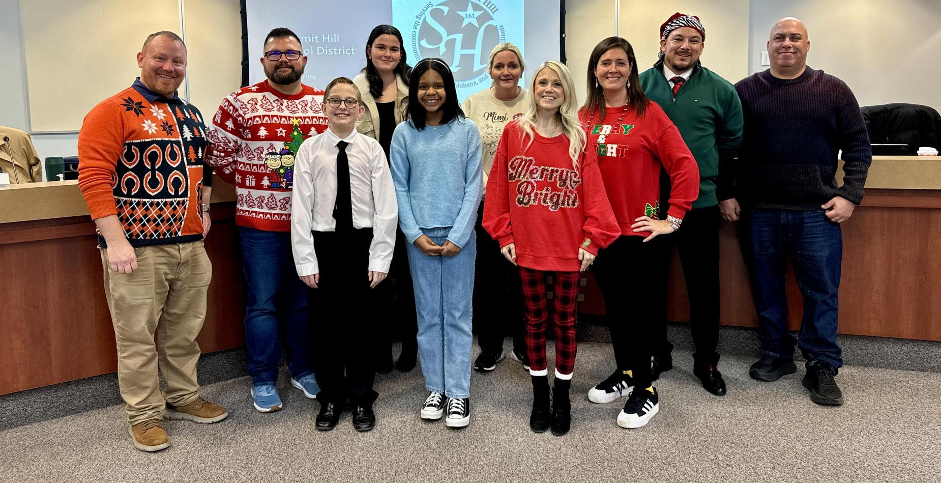 7th Grade Junior Student Board Members