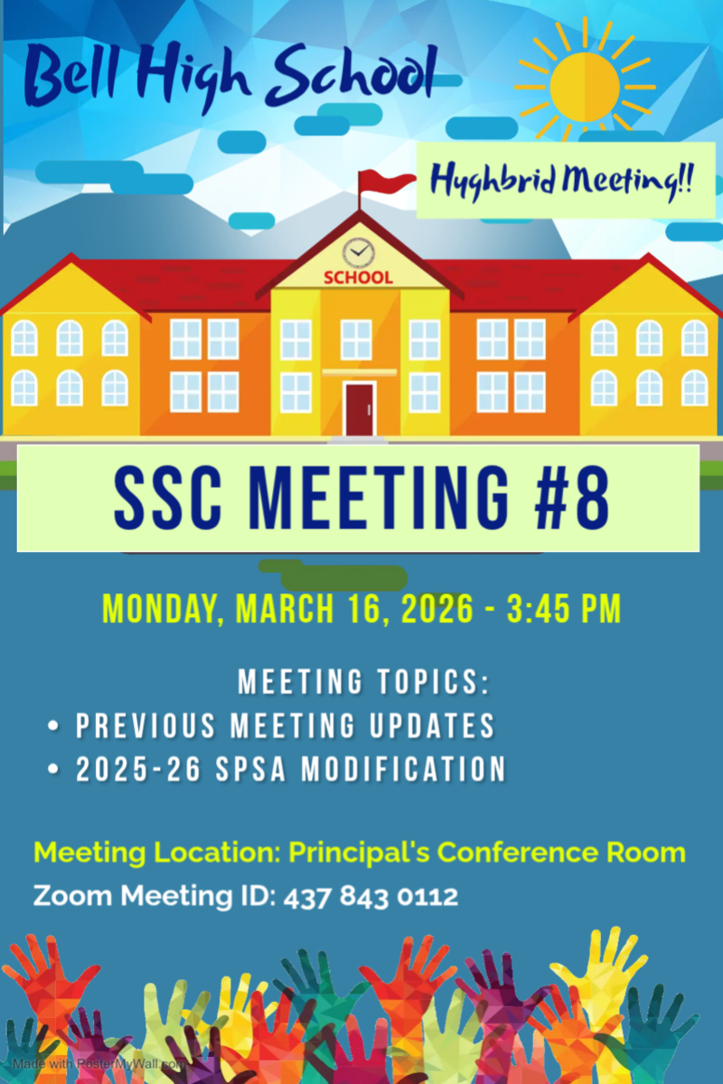 SSC Meeting (3.16.2026 @ 3:45pm)