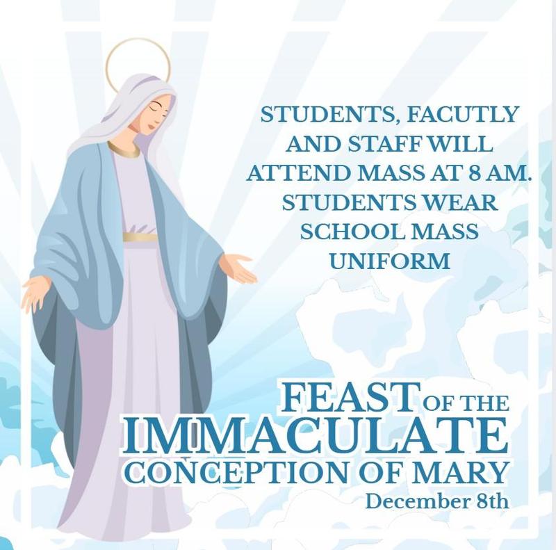 Holy Day of Oligation-The Feast of the Immaculate Conception