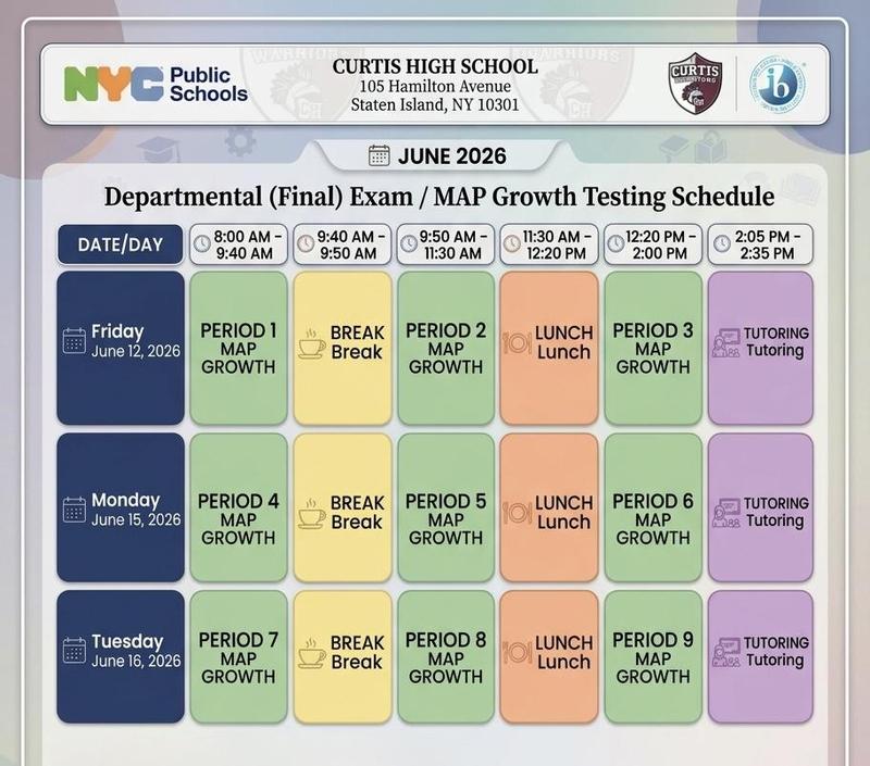 Final Exan Schedule