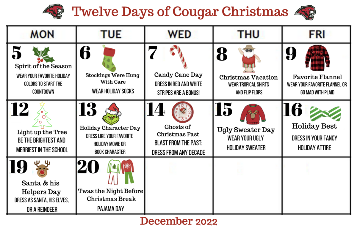12 Days Of Christmas Munford High