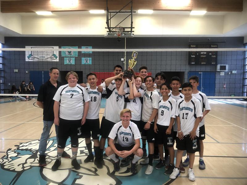 Dartmouth Boys Volleyball Team - Diamond Valley League Champions