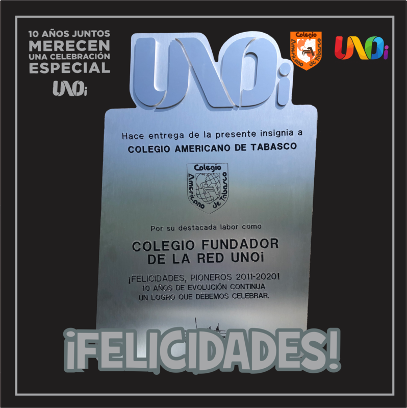 Reconocimiento como Colegio fundador de la Red UNOi Featured Photo