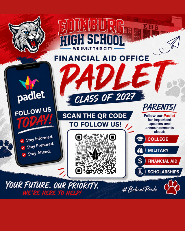 Class of 2027 Financial Aid Padlet