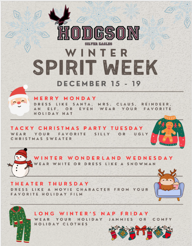 Winter Spirit Week 2025