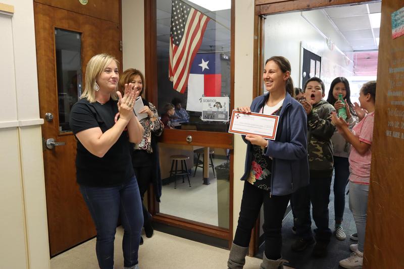 Caldwell Education and Leadership Foundation grants awards to several Caldwell I.S.D. teachers