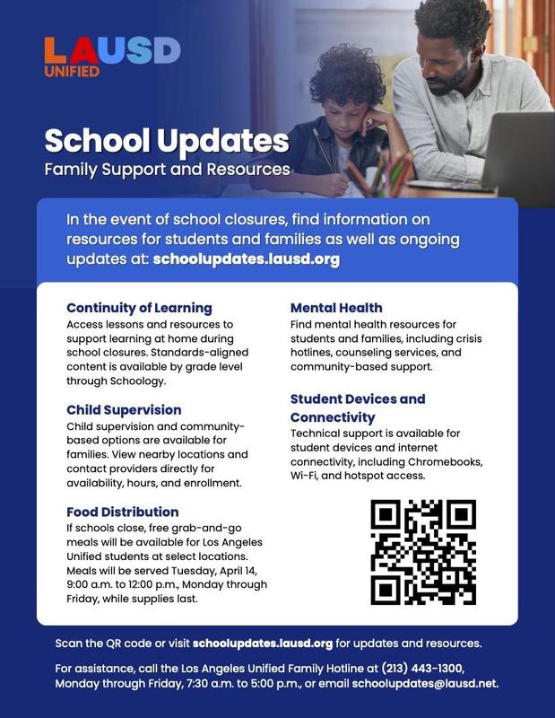 Flyer for lausd work stoppage