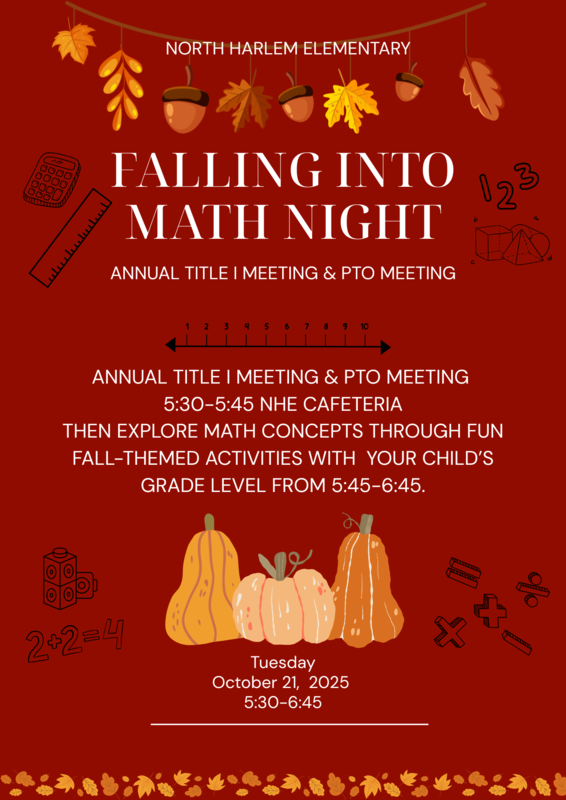 Fall Into Math Night