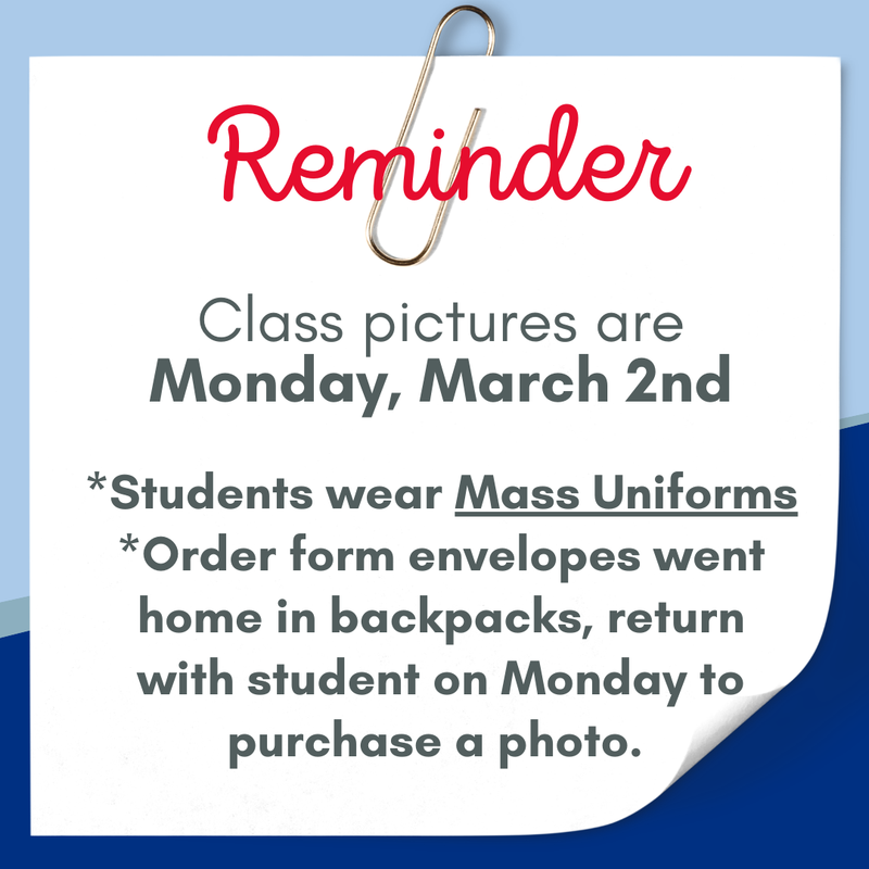 Class Pictures | Monday, March 2 - Wear Mass Uniforms Featured Photo