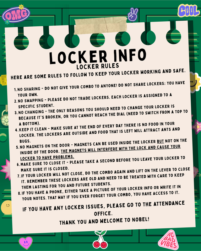 Locker Rules Featured Photo