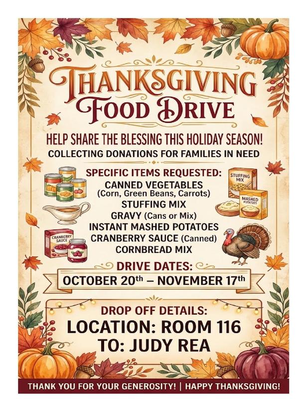 Thanksgiving flyer