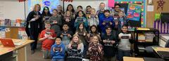 5th grade Christmas Chocolate Challenge winner