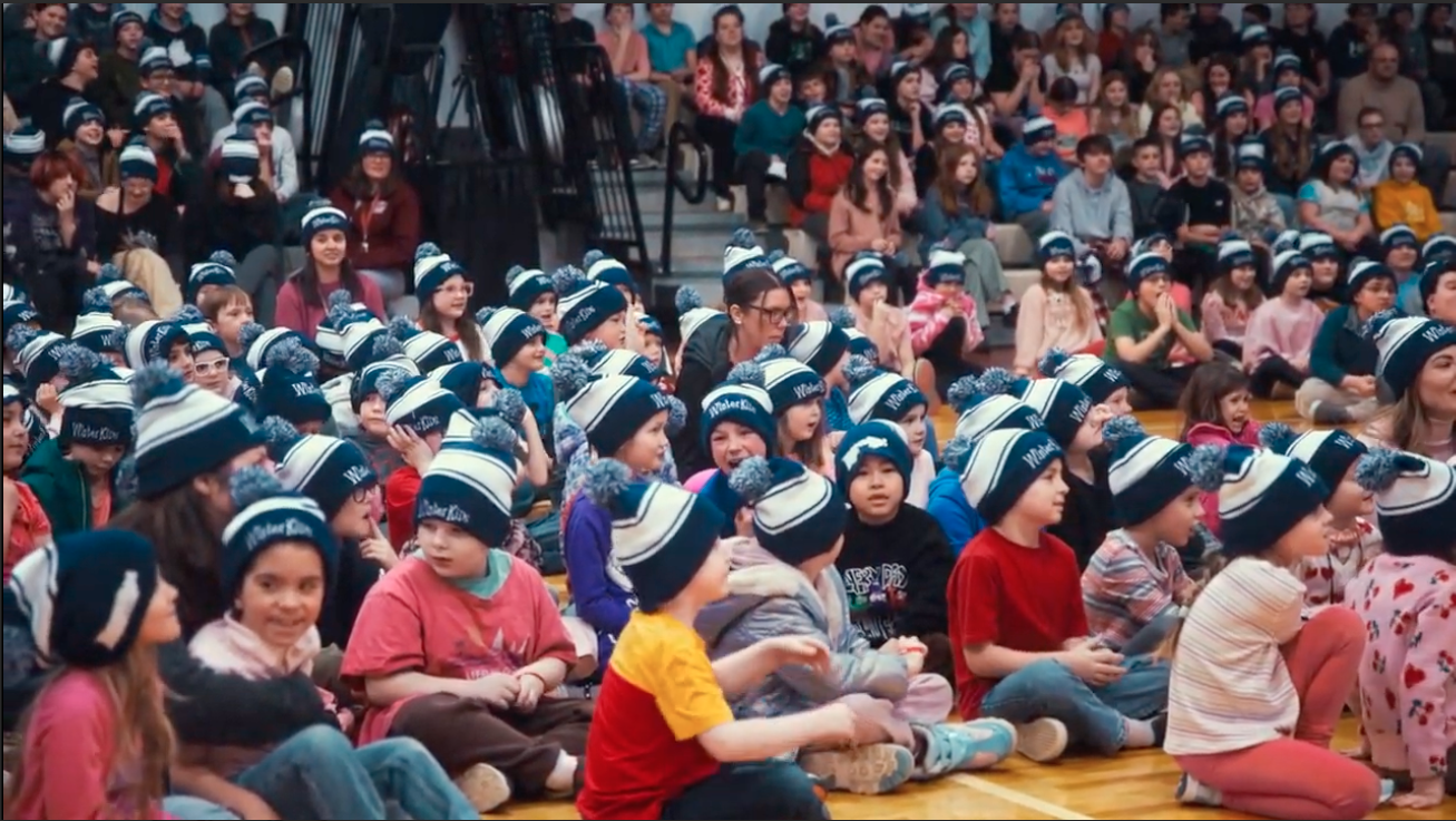 Children with hats