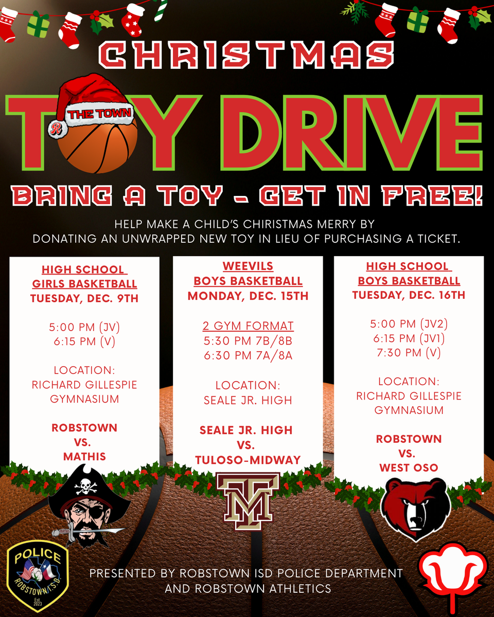 Toy drive basketball