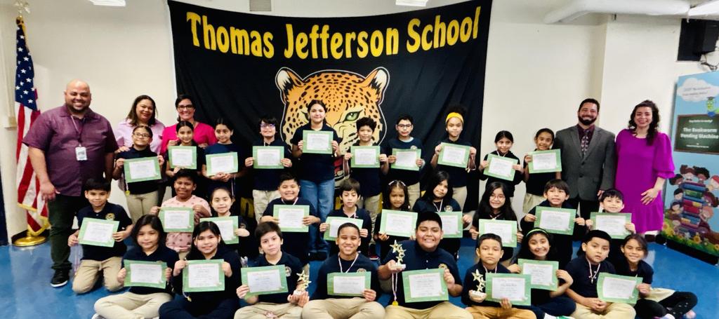 Jefferson School students
