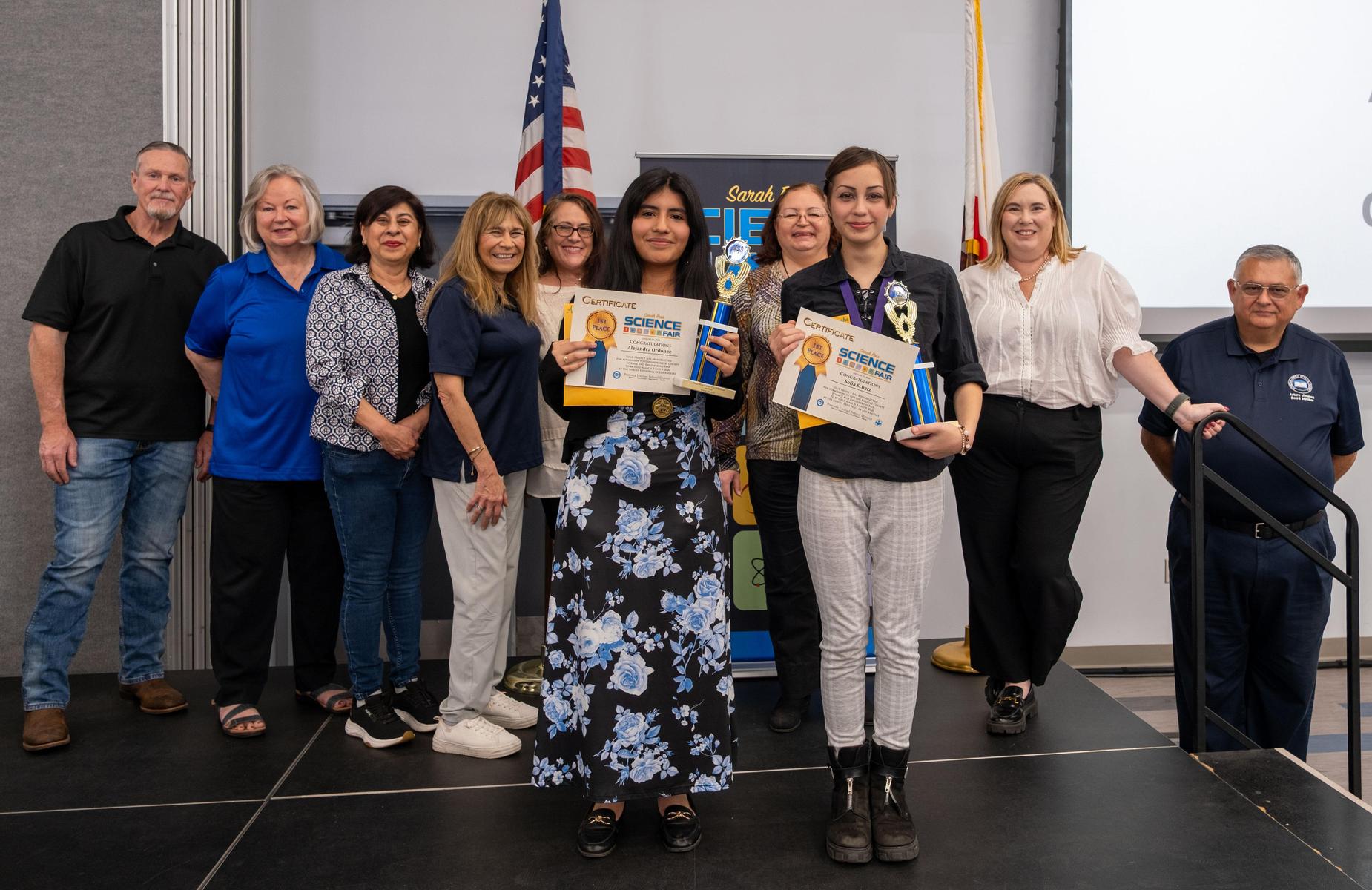 2026 Sarah Ross Science Fair 1st Place Winners