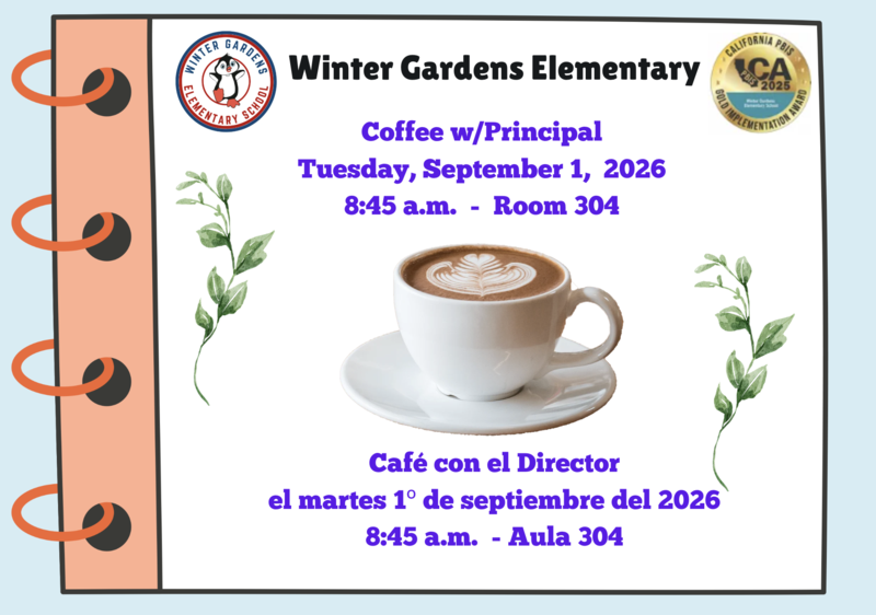 Coffee w/Principal
