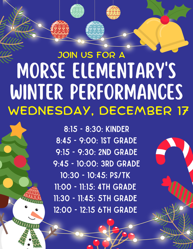 Mark Your Calendar for Our Winter Performances!