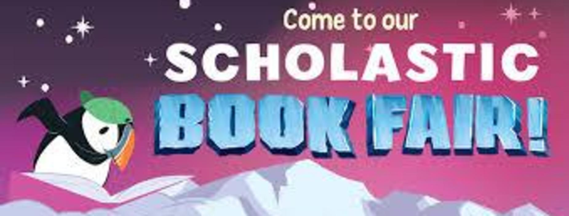 Banner for Scholastic Book Fair