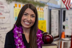 Brittany Walters Teacher of the Year
