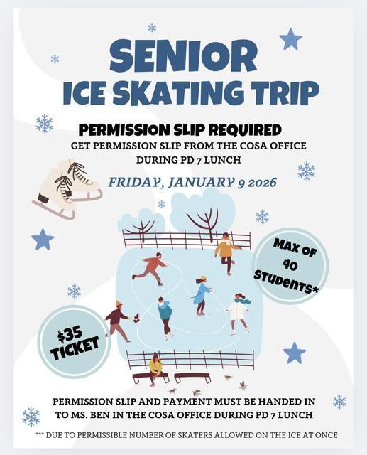 Senior Ice Skating Trip