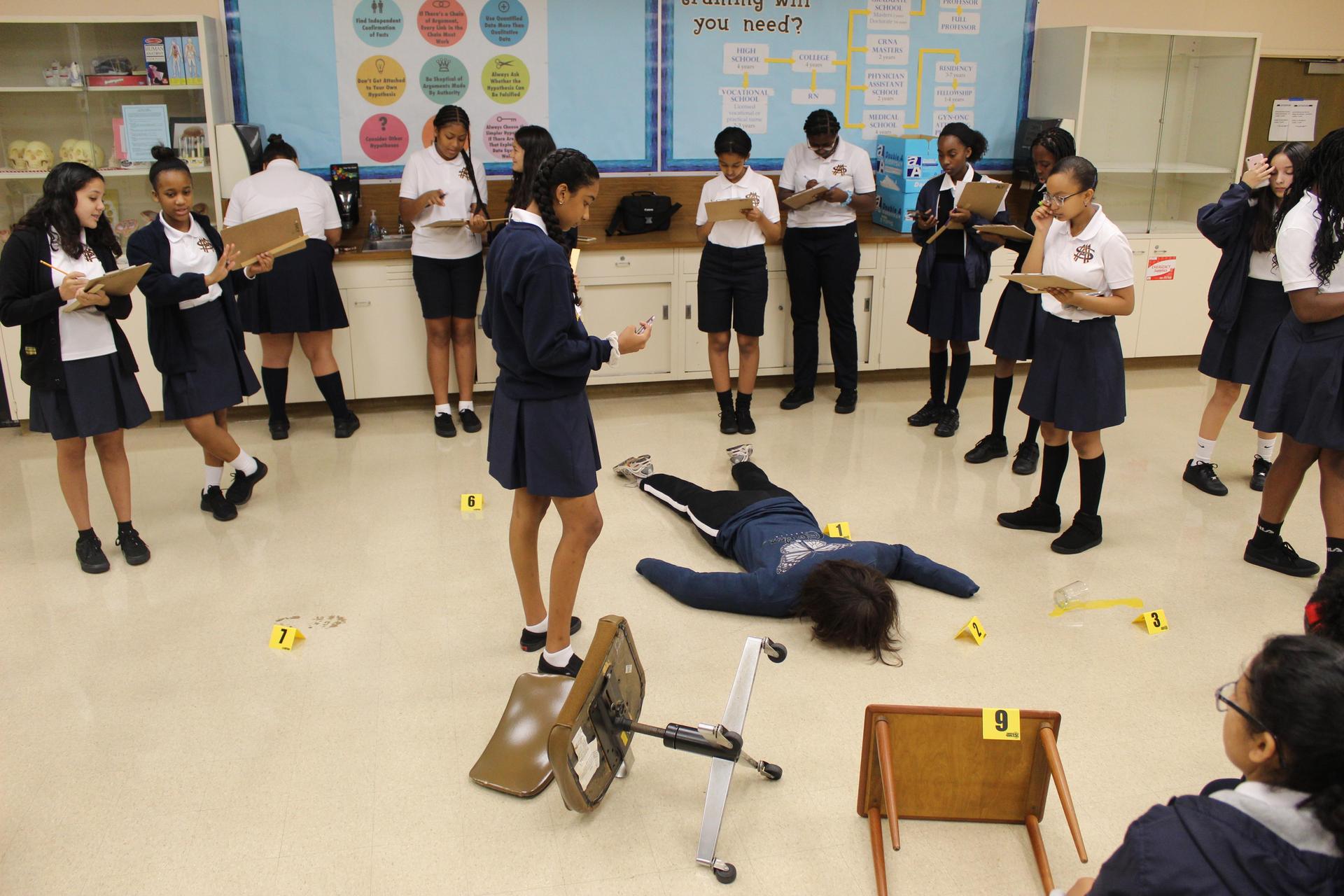 health career students