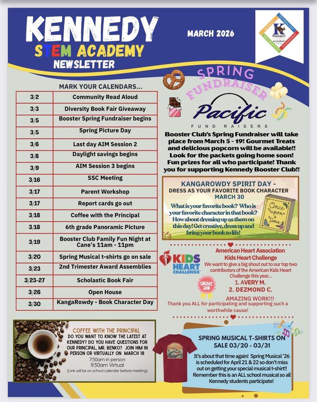 Kennedy Newsletter