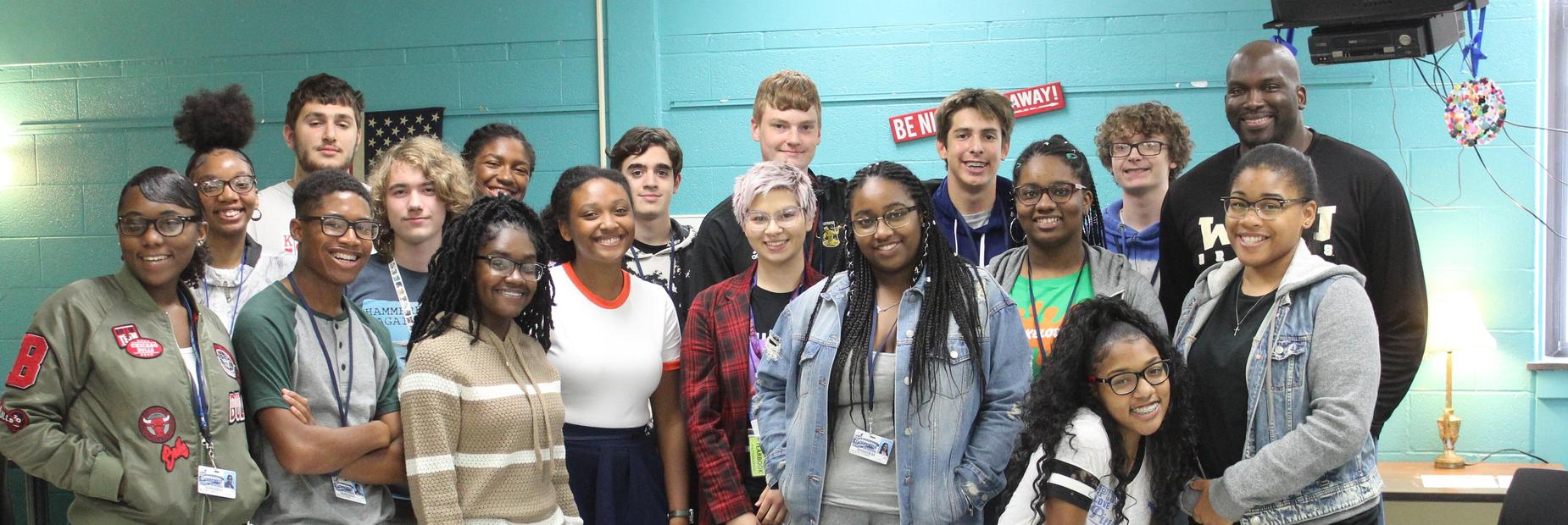 Thurston Students with Mr. Smith